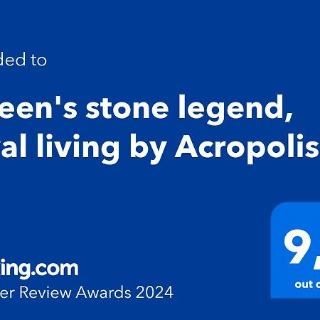 Queen'S Stone Legend, Royal Living By Acropolis Athens Luaran gambar